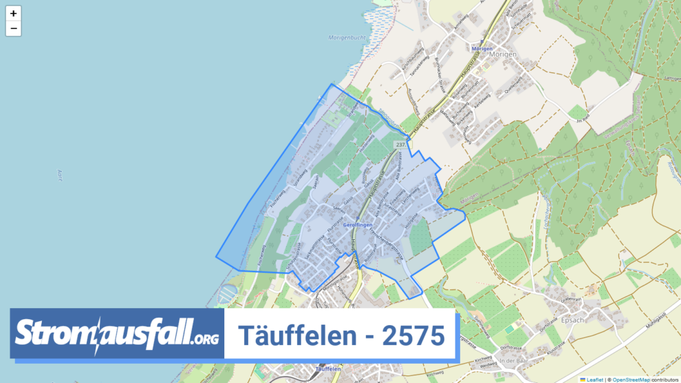 stromausfall ch ortschaft taeuffelen 2575