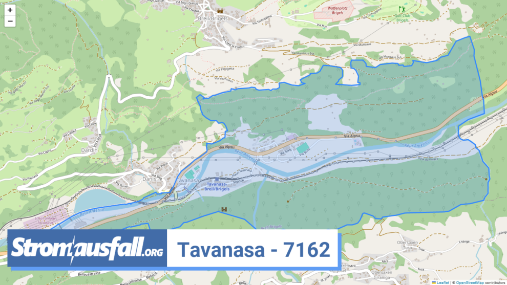 stromausfall ch ortschaft tavanasa 7162