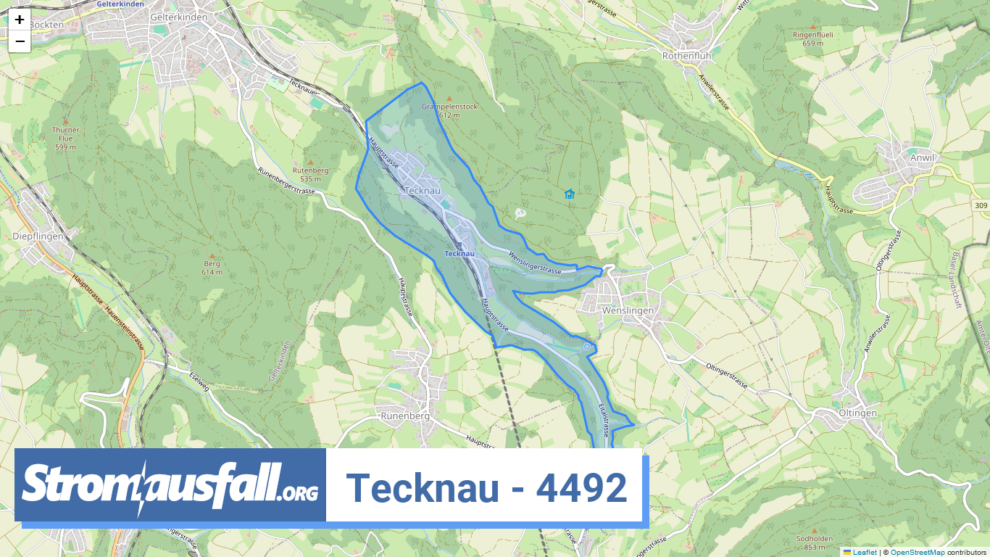 stromausfall ch ortschaft tecknau 4492