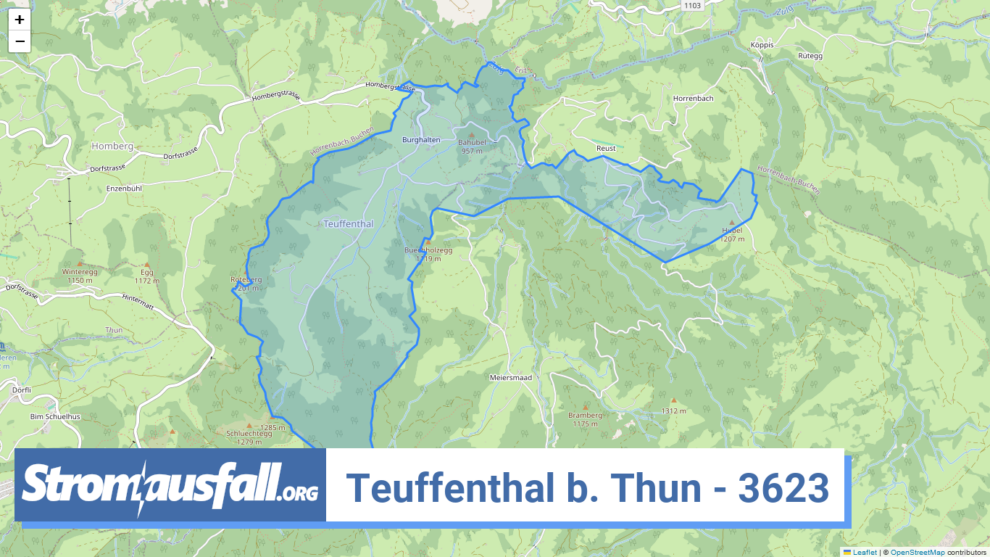 stromausfall ch ortschaft teuffenthal b. thun 3623