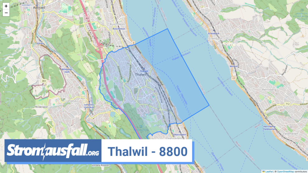 stromausfall ch ortschaft thalwil 8800