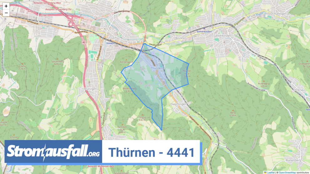 stromausfall ch ortschaft thuernen 4441