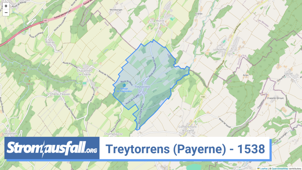 stromausfall ch ortschaft treytorrens payerne 1538