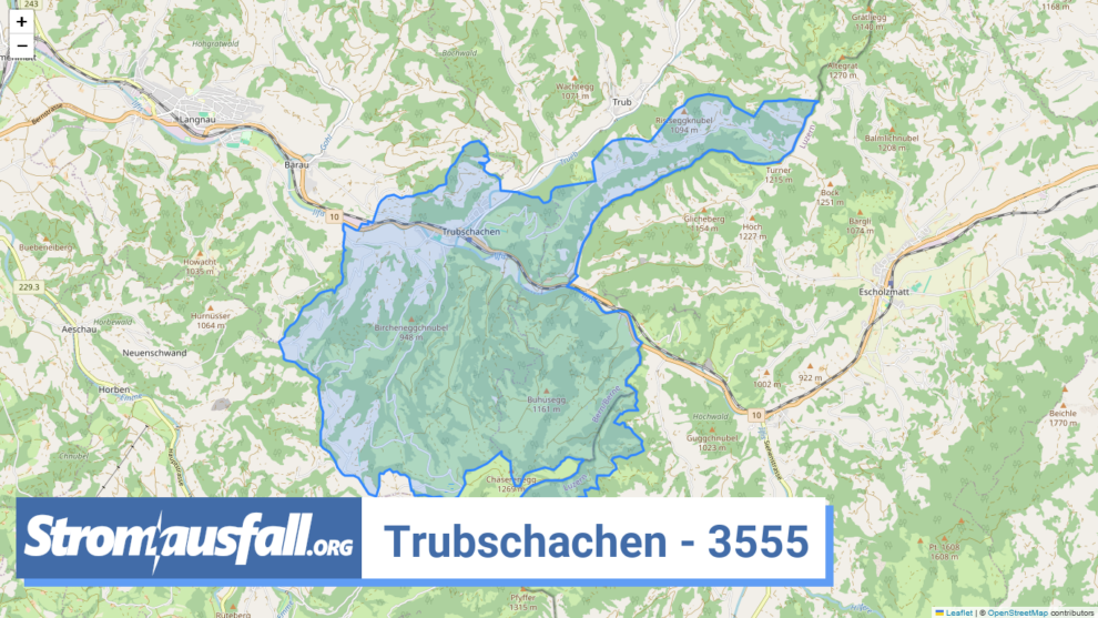 stromausfall ch ortschaft trubschachen 3555