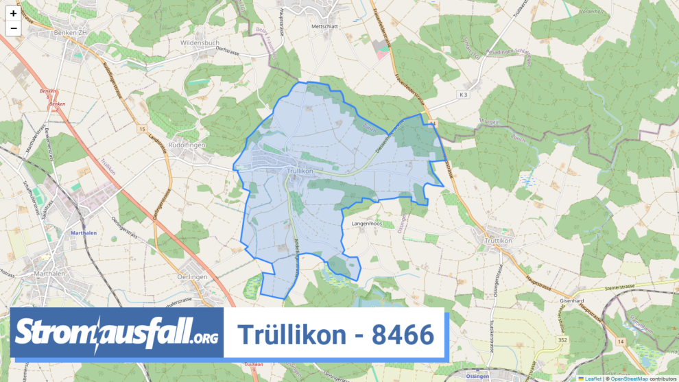 stromausfall ch ortschaft truellikon 8466