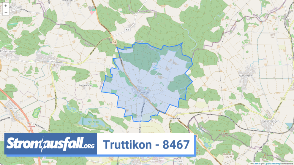 stromausfall ch ortschaft truttikon 8467