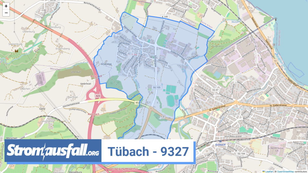 stromausfall ch ortschaft tuebach 9327