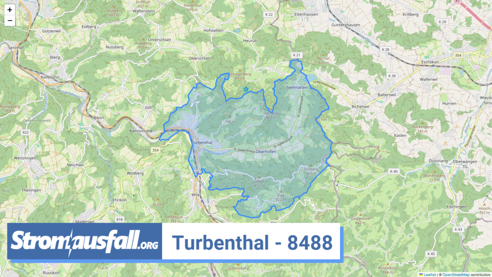 stromausfall ch ortschaft turbenthal 8488