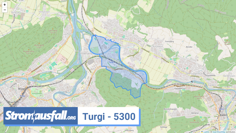 stromausfall ch ortschaft turgi 5300