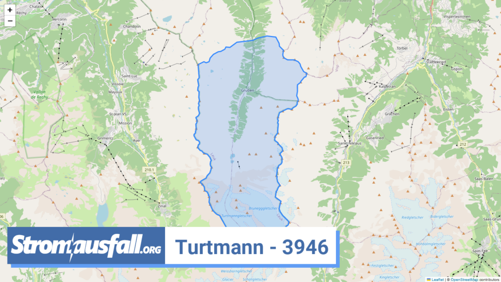 stromausfall ch ortschaft turtmann 3946