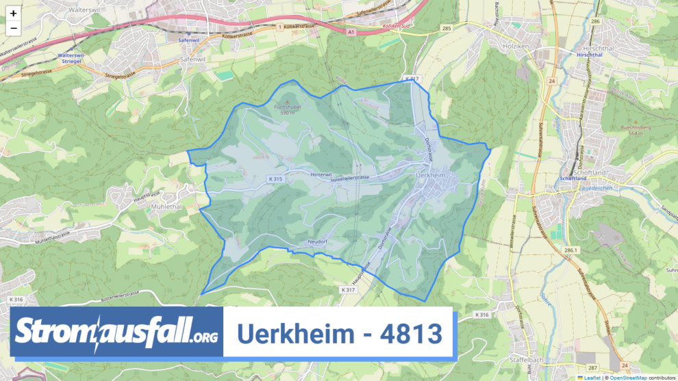 stromausfall ch ortschaft uerkheim 4813