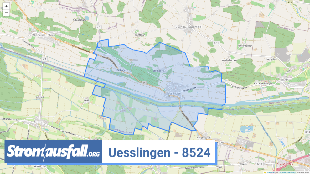 stromausfall ch ortschaft uesslingen 8524