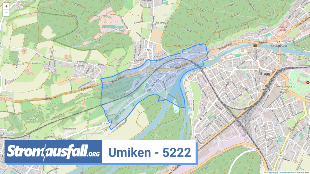 stromausfall ch ortschaft umiken 5222