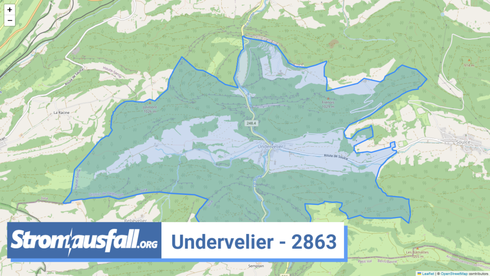 stromausfall ch ortschaft undervelier 2863