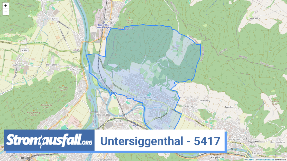 stromausfall ch ortschaft untersiggenthal 5417