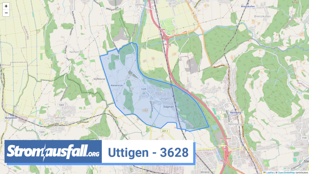 stromausfall ch ortschaft uttigen 3628