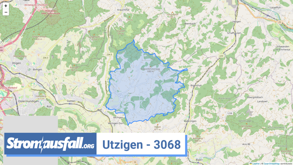 stromausfall ch ortschaft utzigen 3068