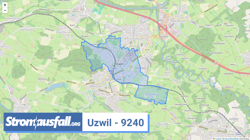 stromausfall ch ortschaft uzwil 9240