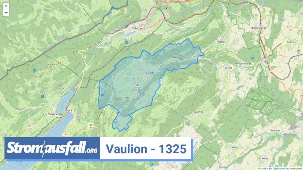 stromausfall ch ortschaft vaulion 1325