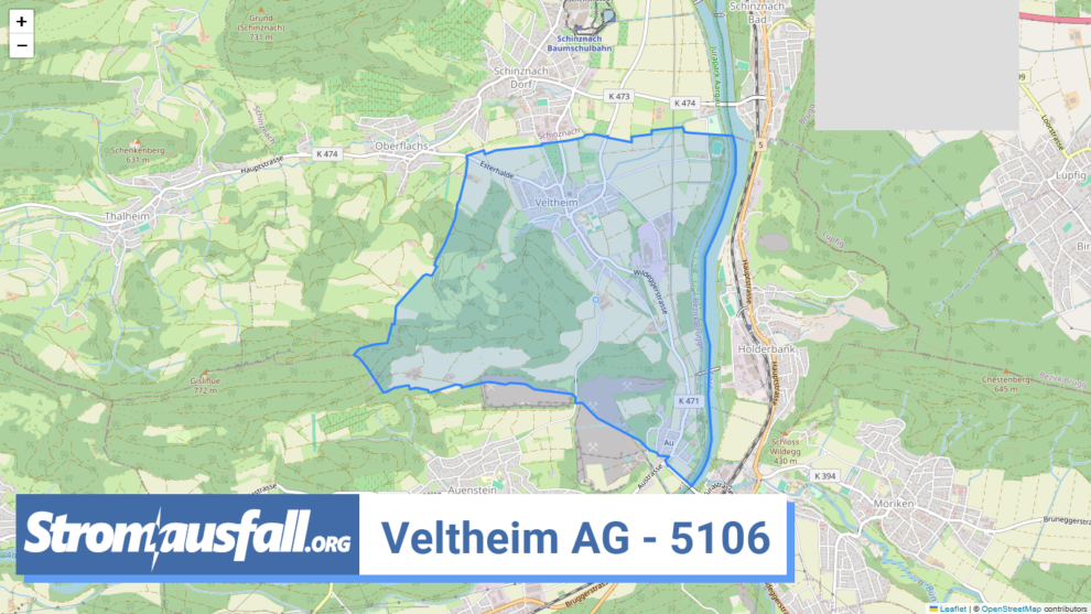 stromausfall ch ortschaft veltheim ag 5106