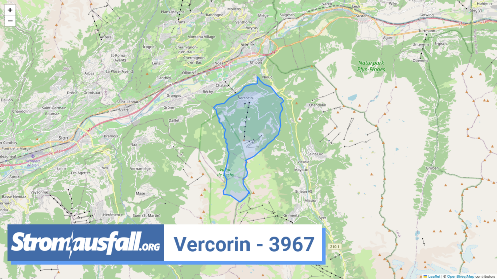 stromausfall ch ortschaft vercorin 3967