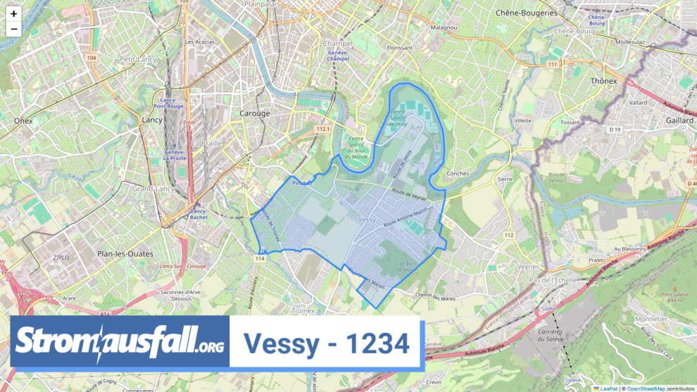 stromausfall ch ortschaft vessy 1234