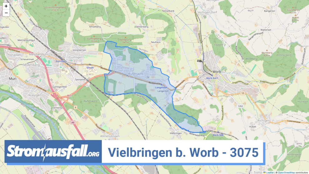 stromausfall ch ortschaft vielbringen b. worb 3075