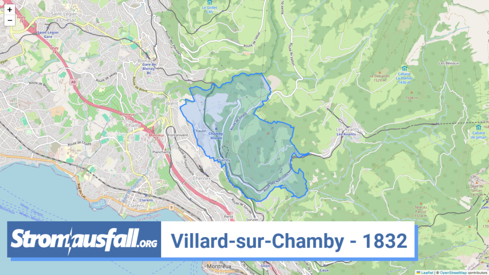 stromausfall ch ortschaft villard sur chamby 1832