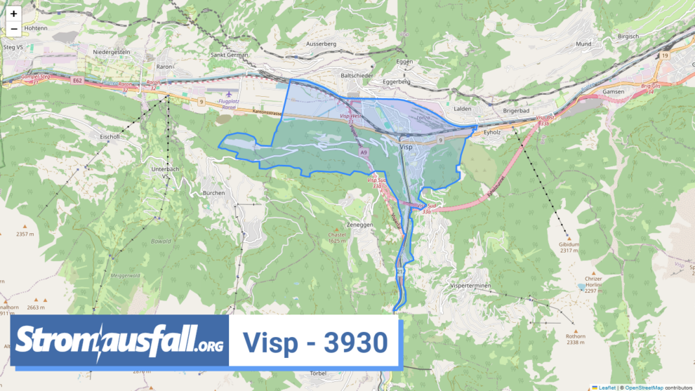 stromausfall ch ortschaft visp 3930