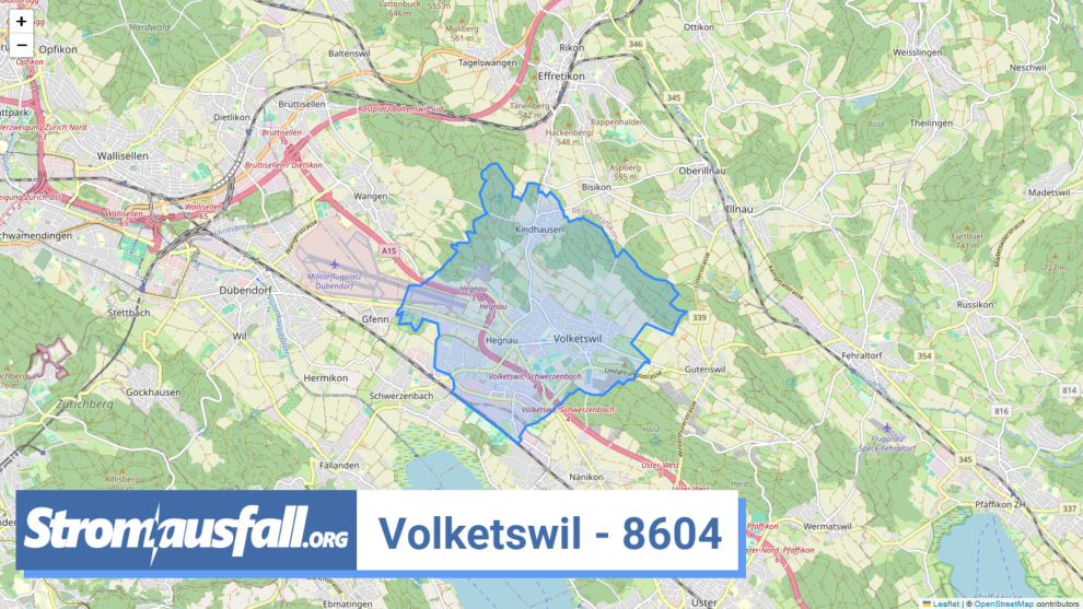 stromausfall ch ortschaft volketswil 8604