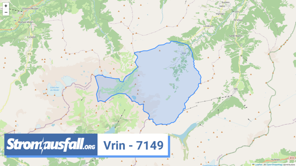 stromausfall ch ortschaft vrin 7149