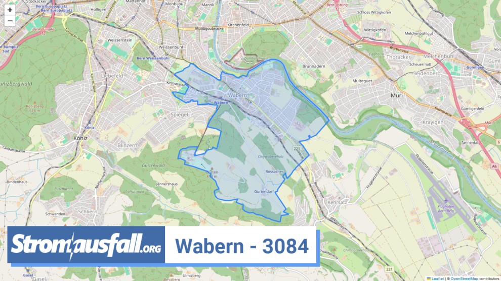 stromausfall ch ortschaft wabern 3084