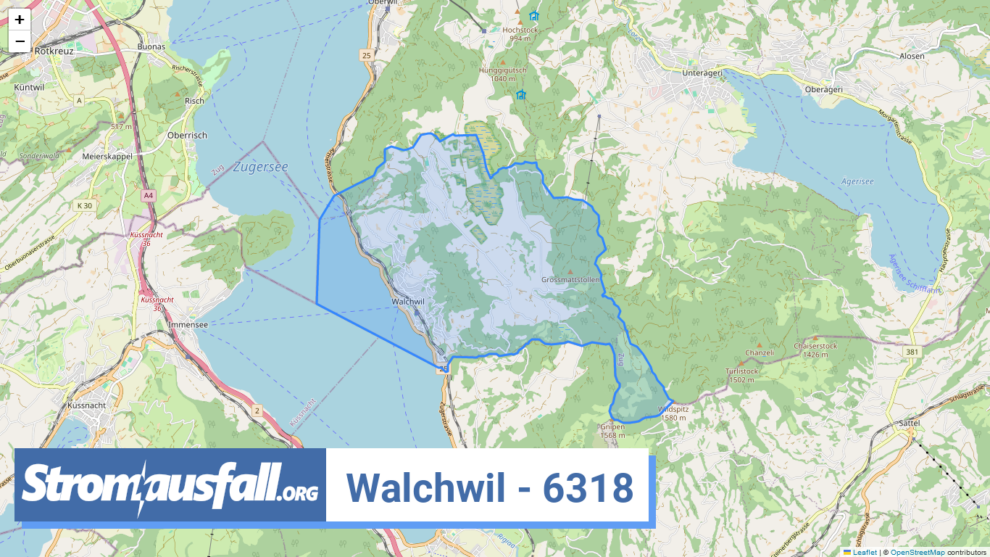 stromausfall ch ortschaft walchwil 6318