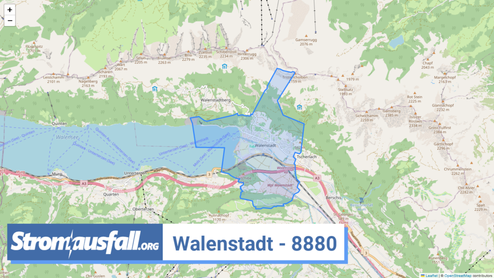 stromausfall ch ortschaft walenstadt 8880