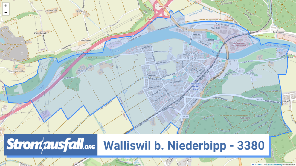 stromausfall ch ortschaft walliswil b. niederbipp 3380