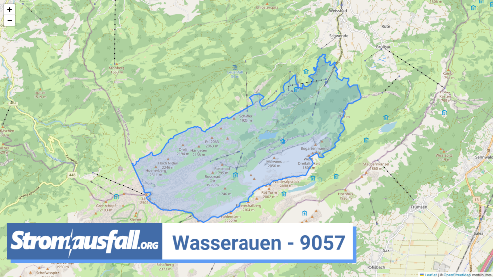 stromausfall ch ortschaft wasserauen 9057