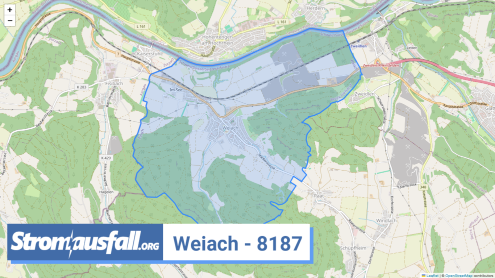 stromausfall ch ortschaft weiach 8187