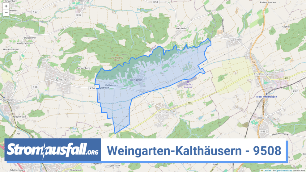 stromausfall ch ortschaft weingarten kalthaeusern 9508