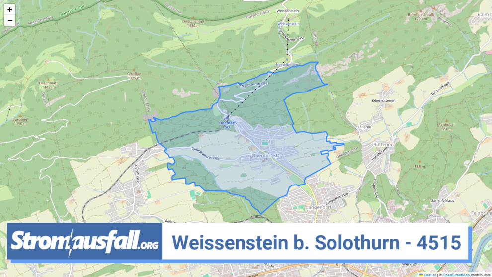 stromausfall ch ortschaft weissenstein b. solothurn 4515