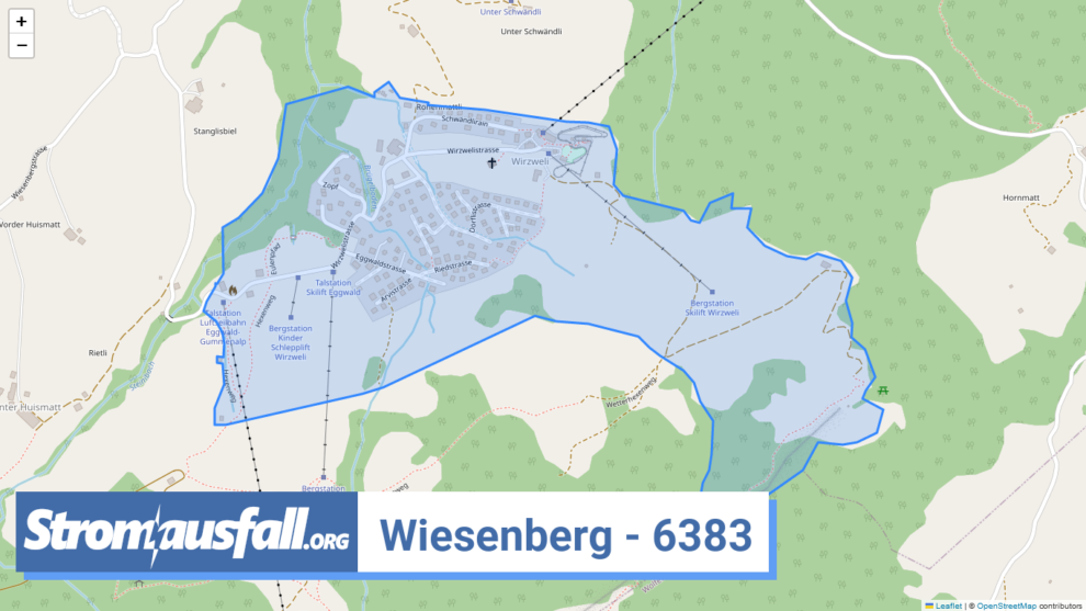 stromausfall ch ortschaft wiesenberg 6383