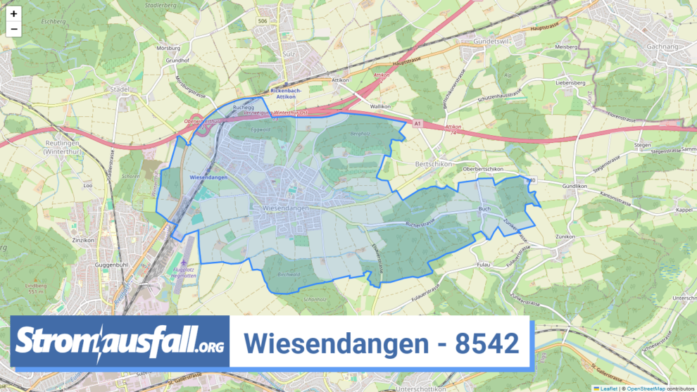 stromausfall ch ortschaft wiesendangen 8542