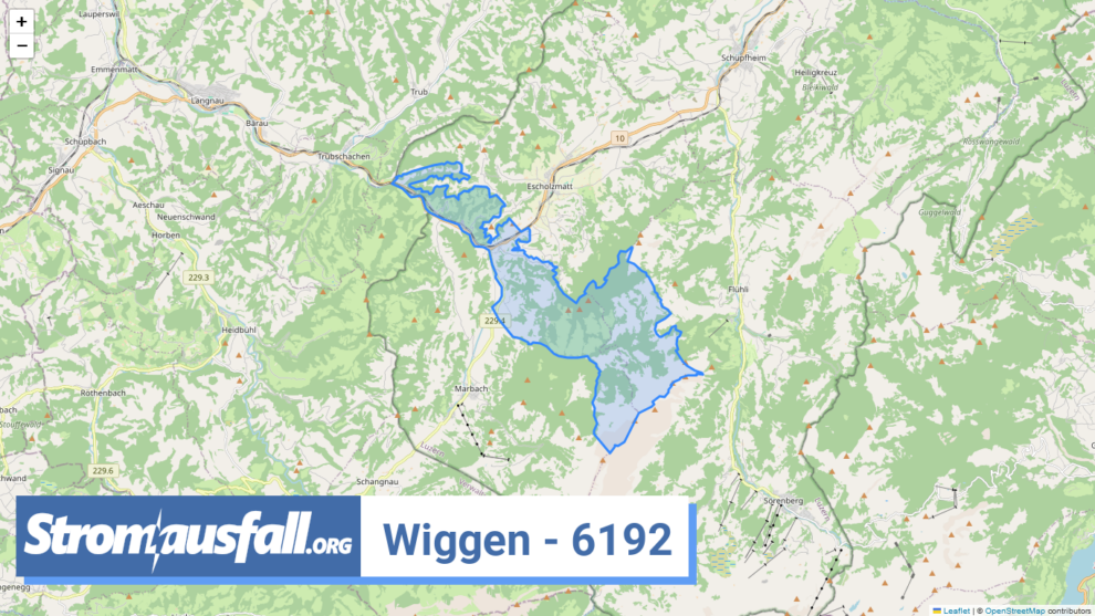 stromausfall ch ortschaft wiggen 6192