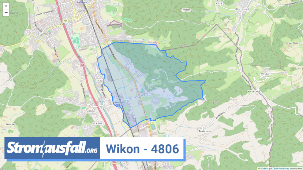 stromausfall ch ortschaft wikon 4806