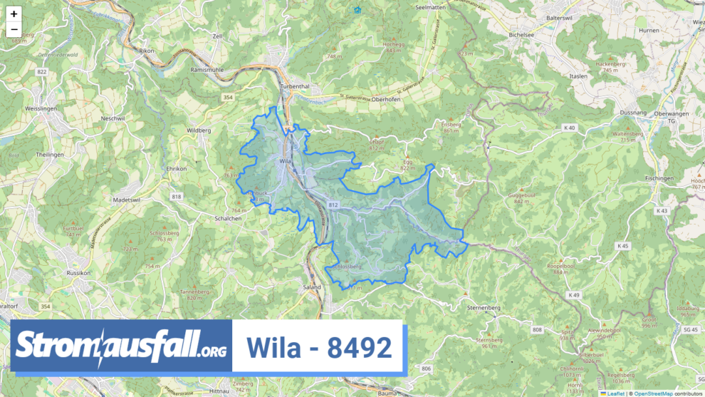 stromausfall ch ortschaft wila 8492