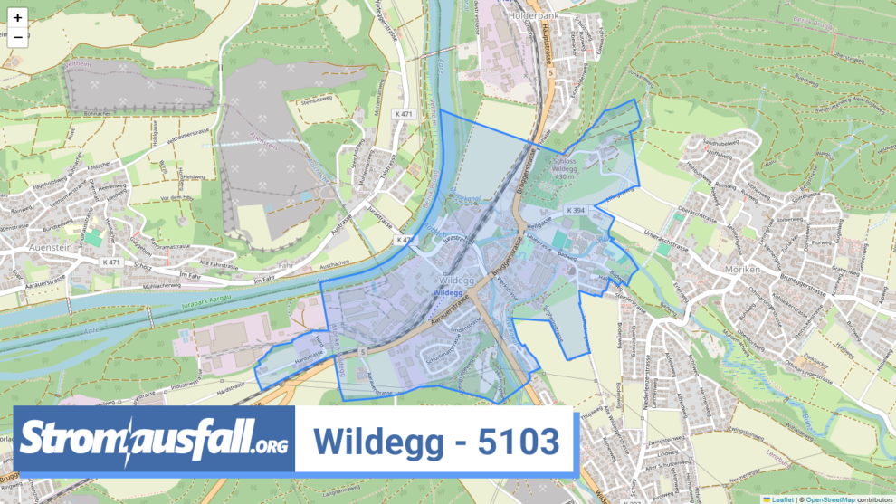 stromausfall ch ortschaft wildegg 5103