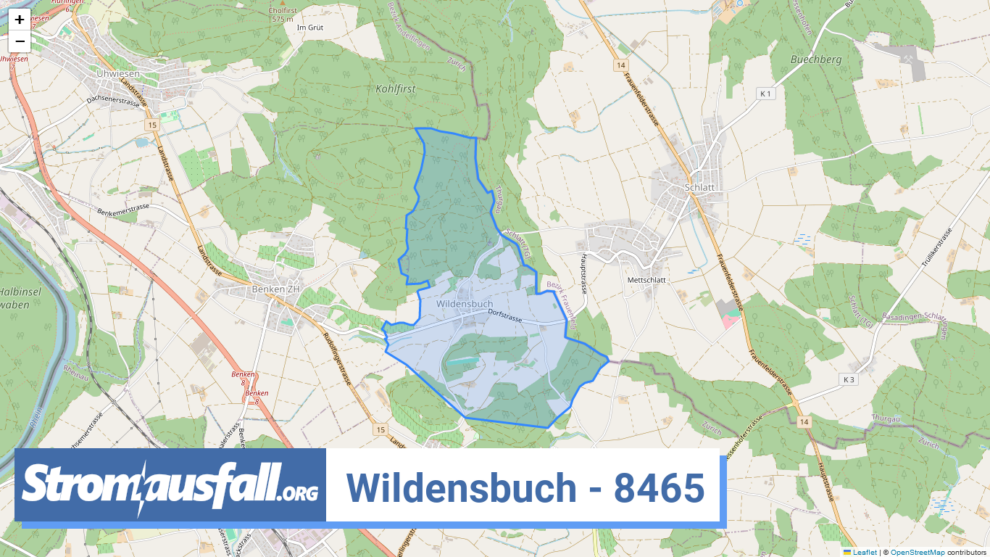 stromausfall ch ortschaft wildensbuch 8465