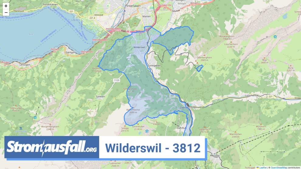 stromausfall ch ortschaft wilderswil 3812