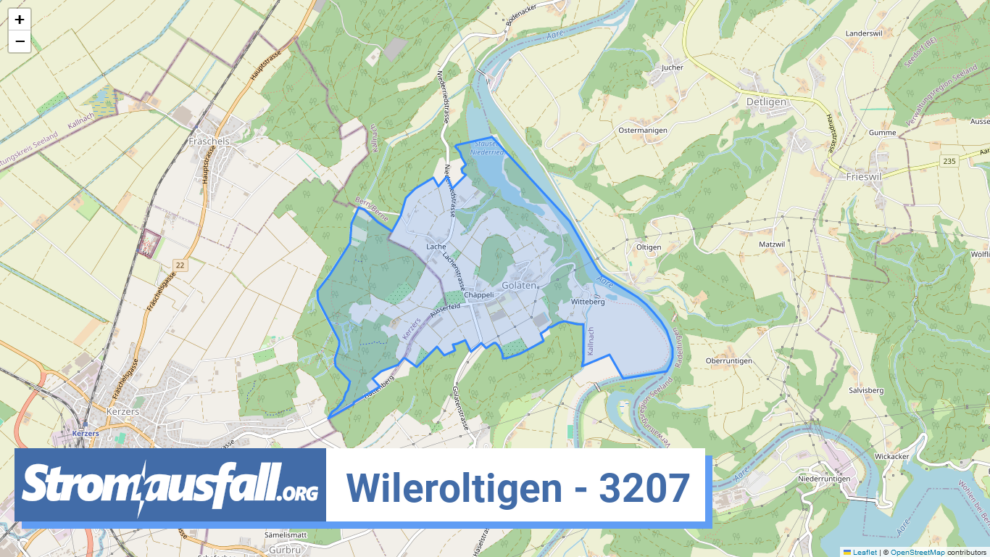 stromausfall ch ortschaft wileroltigen 3207