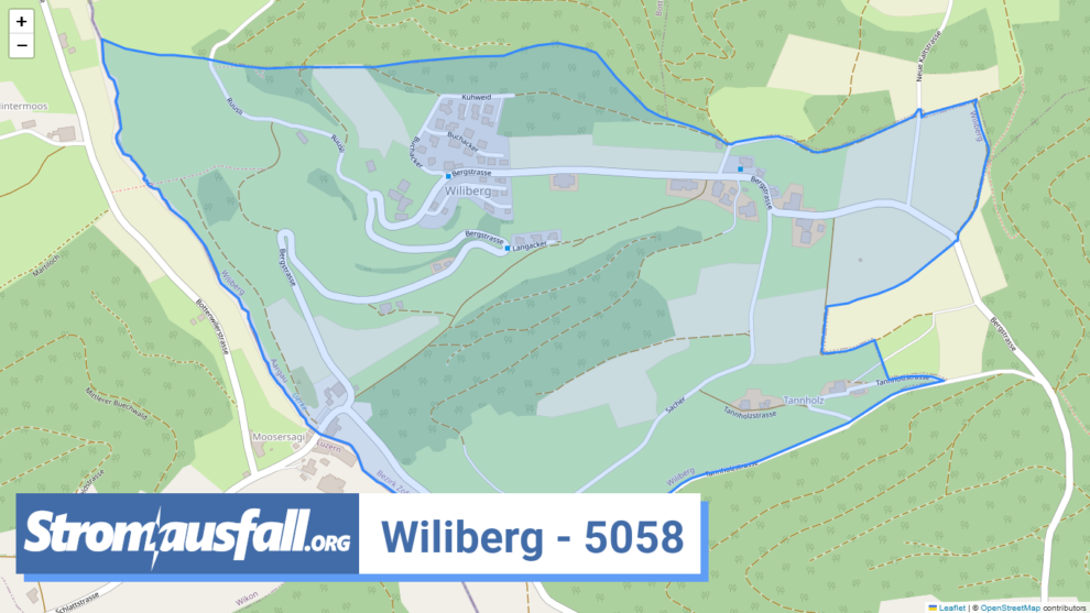 stromausfall ch ortschaft wiliberg 5058