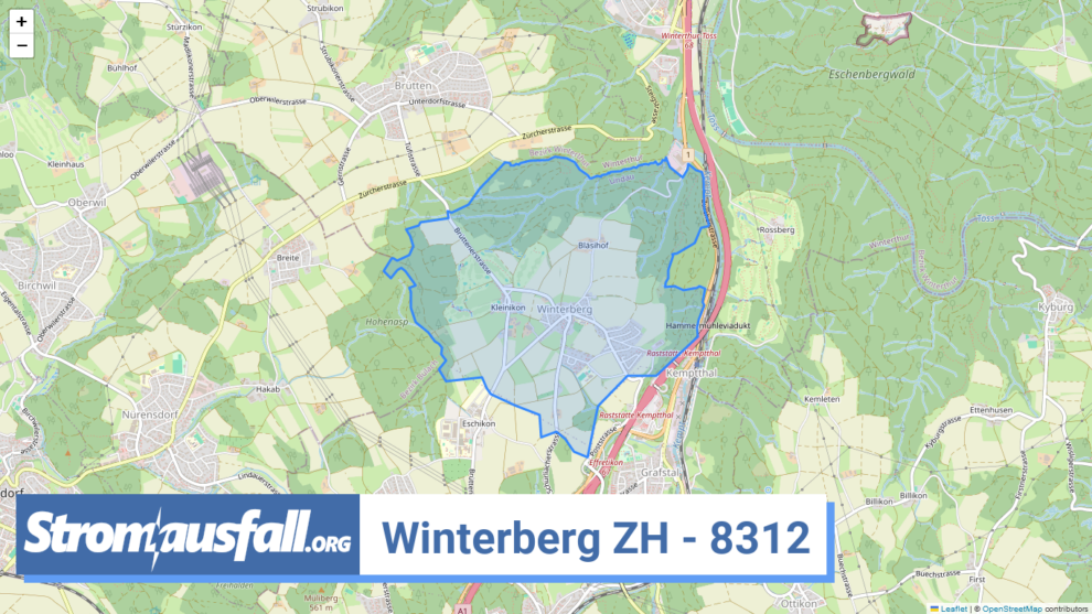 stromausfall ch ortschaft winterberg zh 8312